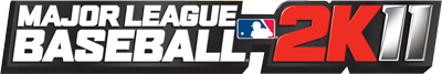 Major League Baseball 2K11 logo for Wii